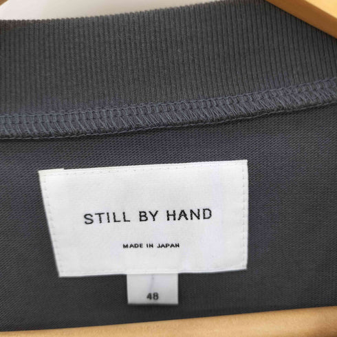 スティルバイハンド STILL BY HAND サドルスリーブ スウェットライク ロンT メンズ JPN:48
